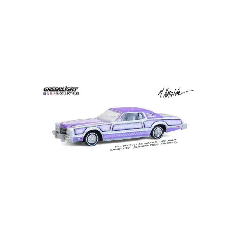Nu Kopen Ford thunderbird 1973 lowrider "michael heralda - special edition" Miniatuur