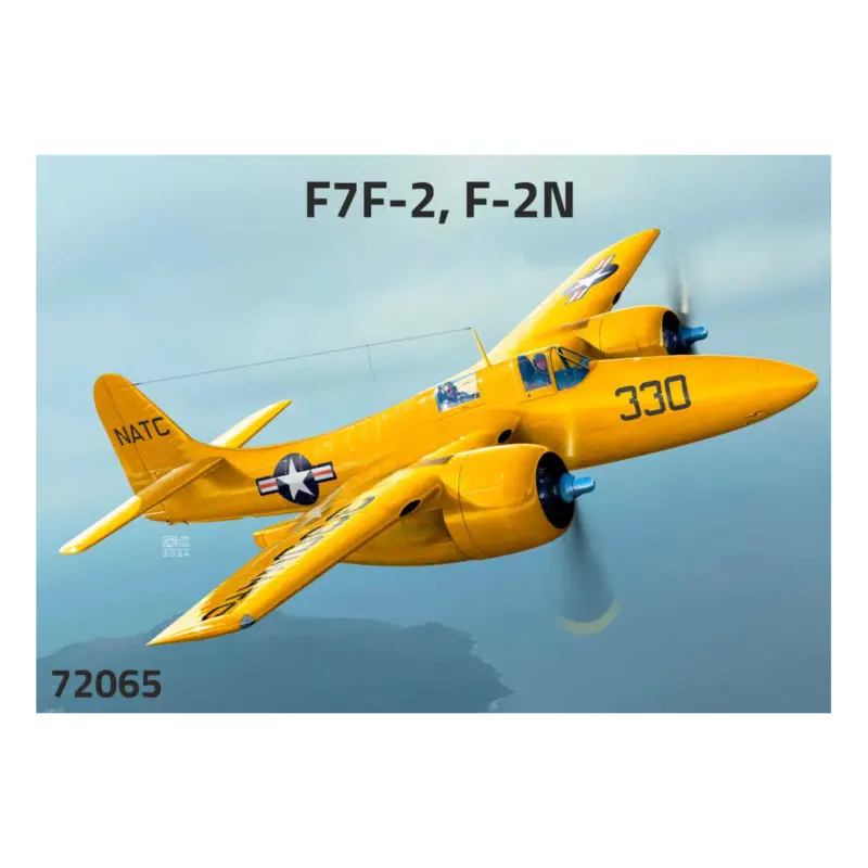 Favoriet Grumman F7F-2 / F-2N Tigercat Schaalmodel