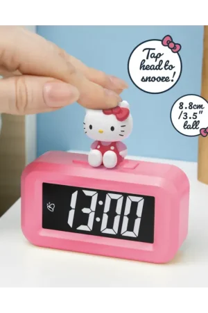 Merkproduct HELLO KITTY - Alarm Clock with Mini Figure