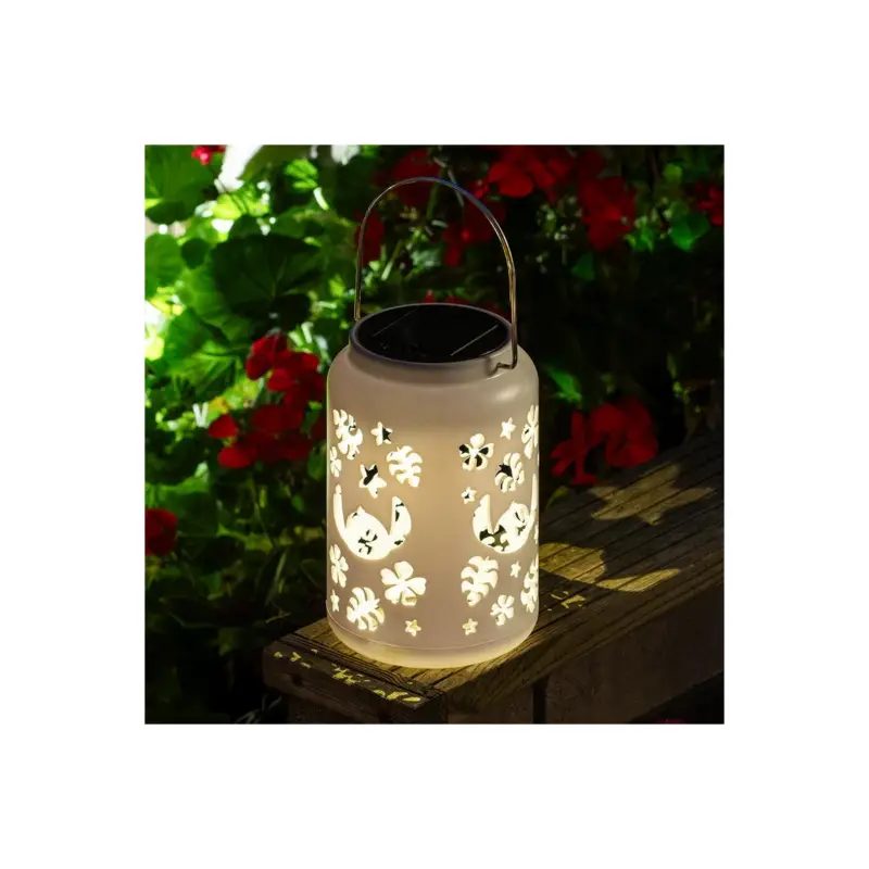Dagaanbieding STITCH - Outdoor Solar Lantern 'LunaGlo' Projection