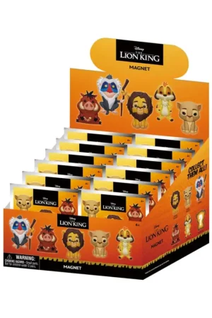 Gecertificeerd The Lion King Blind Pack Magnets Series 1 Display (12)