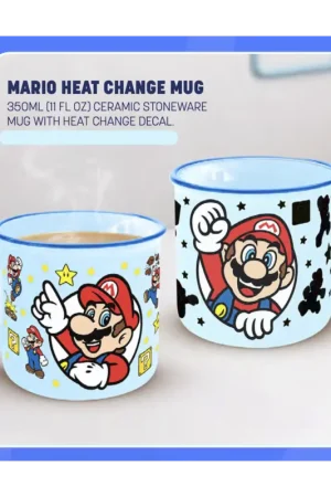 SUPER MARIO - Mario - Thermoreactive Mug 350ml Betrouwbaar