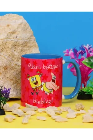 Merkproduct SPONGEBOB SQUAREPANTS - Bikini Bottom Buddies - Colorful Interior Mug 325ml