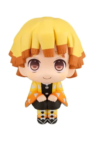 Express Levering Demon Slayer Kimetsu no Yaiba Figure Look Up Zenitsu Agatsuma Smile Ver. 11cm Figuurtje