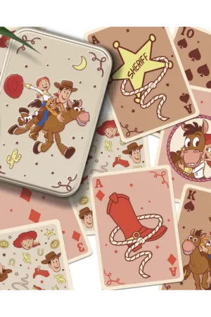 Direct Verzonden TOY STORY - Cowboy - Card Game in a Metal Box