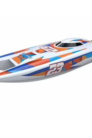 Alleen Vandaag Joysway Magic Cat V6 Electric ABS 265mm Brushed 2.4G RTR Boat elektrisch RC boot