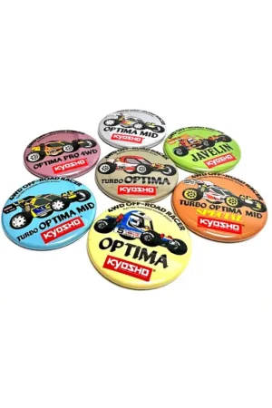 Beste Prijs Kyosho Vintage Buggy 4WD Badges (7pcs)