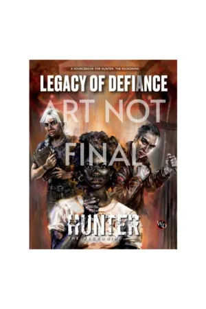 Hunter: The Reckoning 5th Edition RPG book Legacy of Defiance Sourcebook *ENGLISH* Dagaanbieding