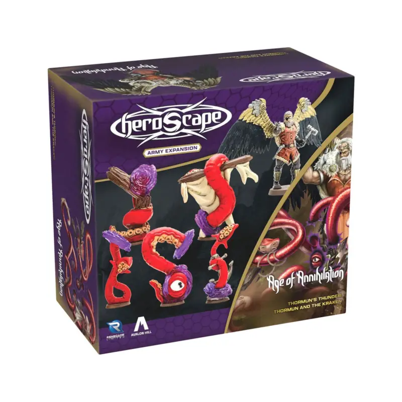 Betaalbaar Heroscape Age of Annihilation Army Expansion Thormun & Kraken *ENGLISH* Bordspel