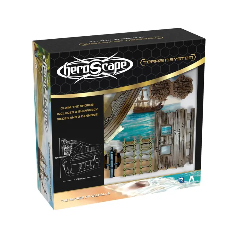Heroscape Shores of Valhalla Terrain Expansion *ENGLISH* Bordspel Finale Uitverkoop