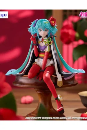 Hatsune Miku Flower Fairy Camelia Noodle Stopper Figure Figuurtje Koopje