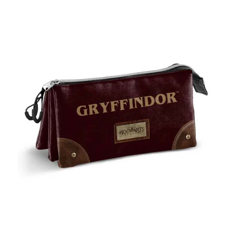 HARRY POTTER - Gryffindor - Triple Pencil Case Beperkt Aanbod