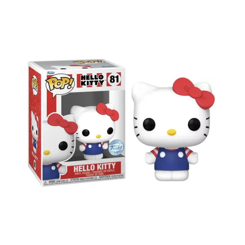 HELLO KITTY - POP N° 81 - Hello Kitty with Mimmy Chase Pop figur Op = Op