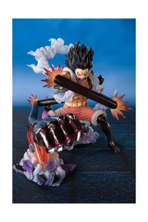 One Piece Figure Figuarts ZERO Extra Battle Monkey D. Luffy Gear 4 Snake Man King Cobra 21 cm Lage Kosten