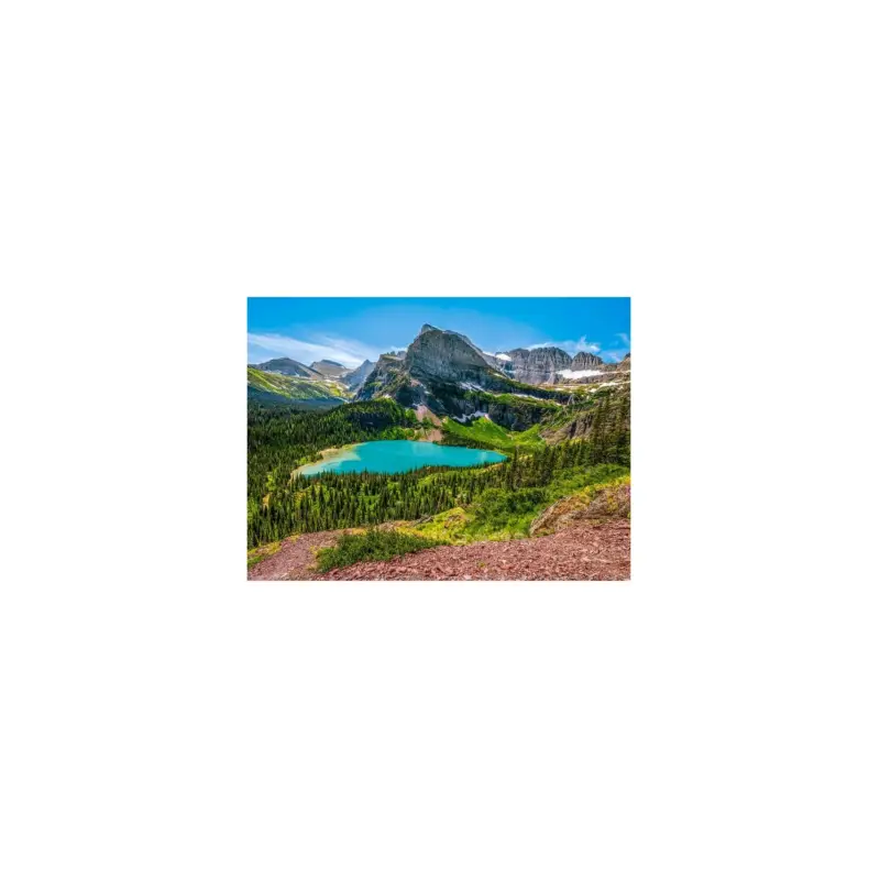 Puzzel GRINNELL LAKE GLACIER NATIONAL PARK USA Rechtstreeks Van De Fabrikant