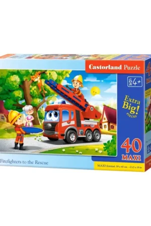 Puzzel FIREFIGHTERS TO THE RESCUE Exclusieve Aanbieding