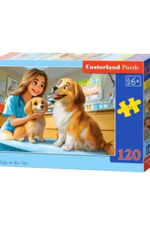 Puzzel DOGS AT THE VET Bestel Nu