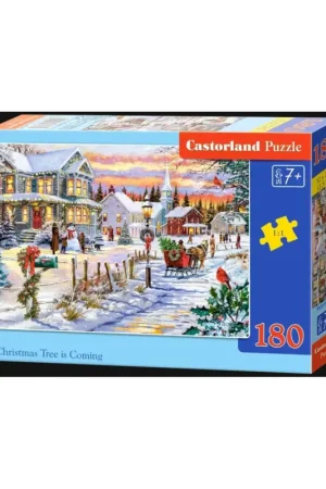 Puzzel CHRISTMAS TREE IS COMING Seizoensaanbieding