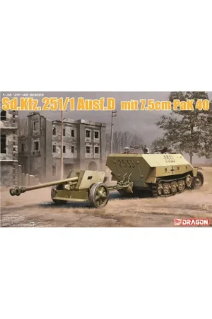 SD. KFZ. 251/1 AUSF. D MIT 7.5CM PAK 40 (2in1) Schaalmodel Koop Vandaag