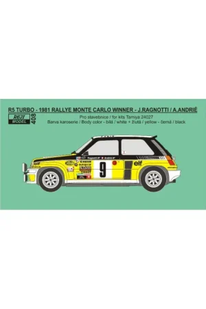 Koop Vandaag Renault 5 turbo 1981 rallye monte carlo winner j.ragnotti/a.andrie