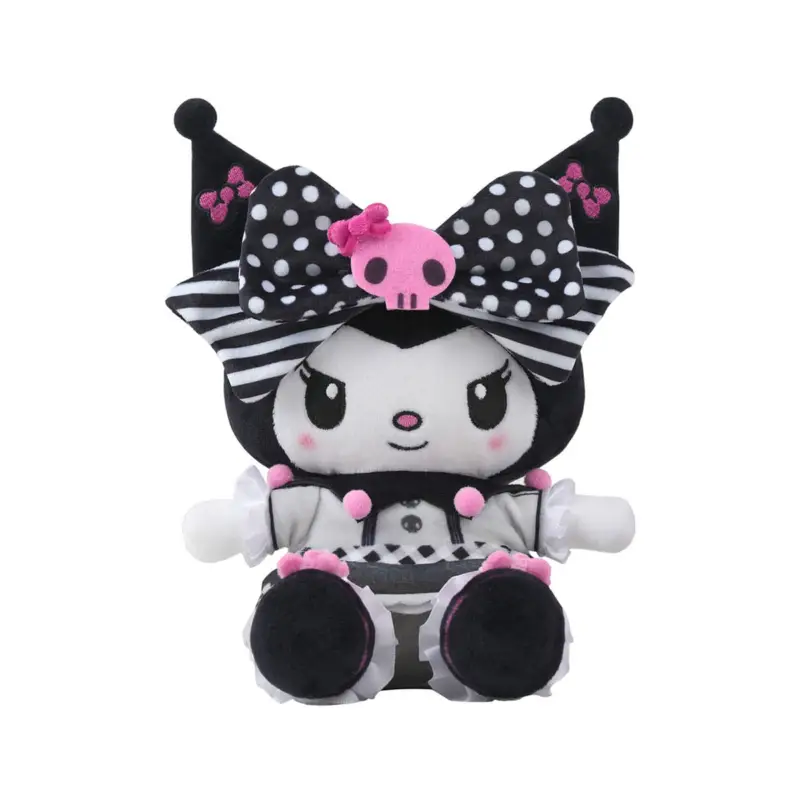 Betrouwbaar Sanrio plush toy Pink Black Party Series Kuromi 35 cm