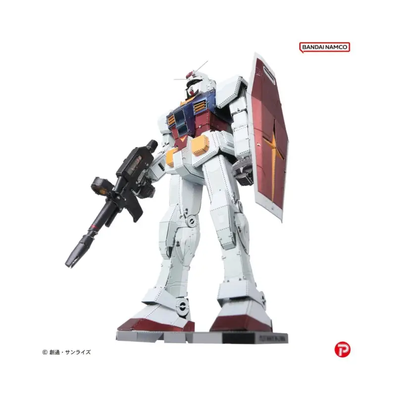 Speciale Aanbieding GUNDAM - RX-78-2 - Metallic Nano Puzzle 12cm Schaalmodel