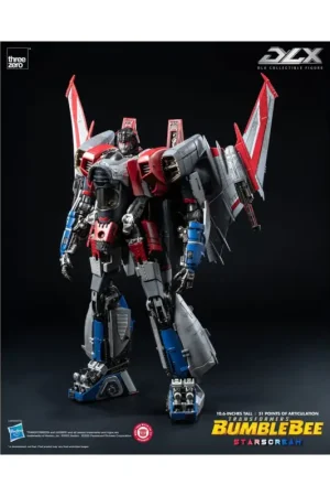 Lage Prijs Transformers DLX Starscream Bumblebee action figure 27 cm Figuurtje