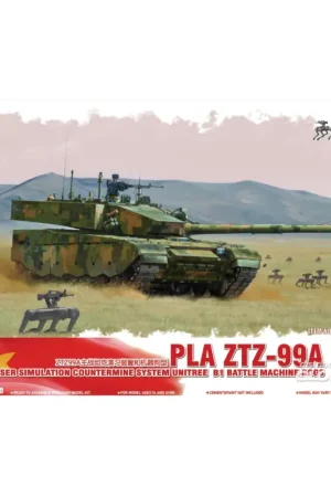 Bestseller Ztz-99a mbt (with laser simulation countermine system unitree bi batle machine dogs)