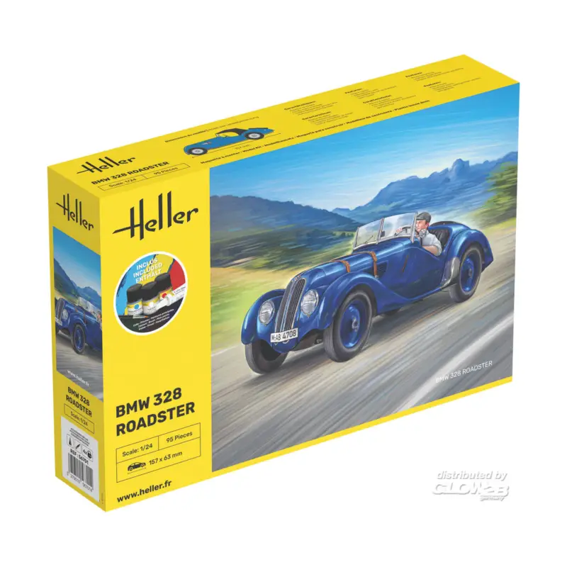 STARTER KIT BMW 328 Roadster Schaalmodel Alleen Vandaag