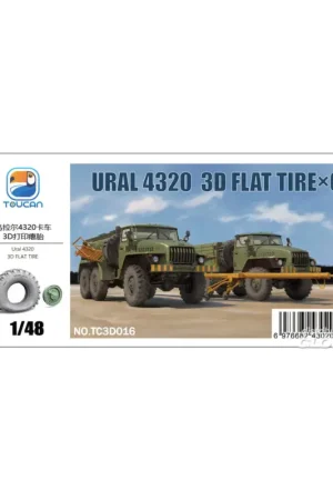 Bestseller Ural 4320 3d flat tire×4