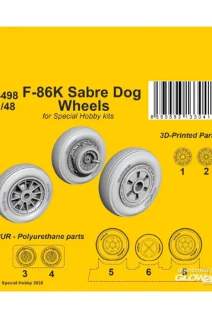 F-86K Sabre Dog Wheels Koopje