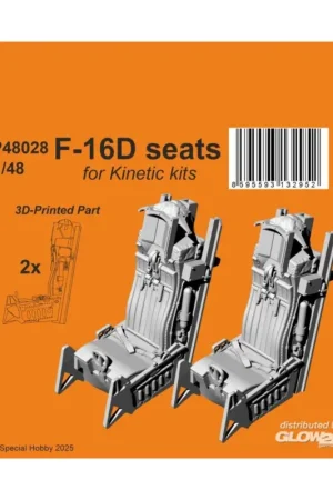 F-16D Seats for Kinetic Weekendaanbieding