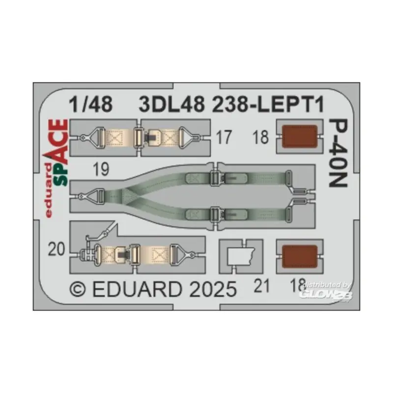 Bestseller Decal P-40N SPACE EDUARD
