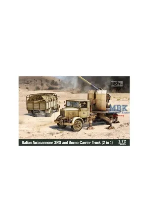 Beste Prijs It. Autocannonce 3Ro & Ammo Carrier Truck (2in1) Schaalmodel