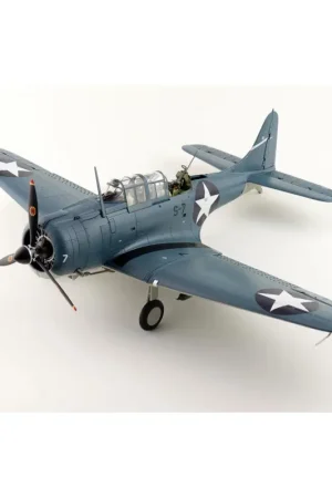 SBD-3 Dauntless 'Dusty Kleiss' S-7 Scouting Six USS Enterprise 4th June 1942 Miniatuur Alleen Vandaag