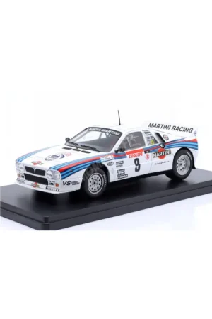 Lancia 037 rally 9 alen/kivimäki tour de corse 1983 1st Miniatuur Finale Uitverkoop