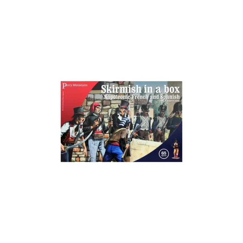 Aanbieding Perry Miniatures - Skirmish in a box - Napoleonic French and Spanish Figuurtje