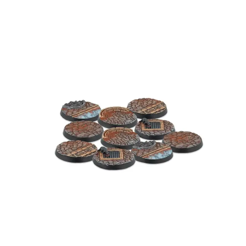 Warcrow - 30mm Feudom Scenery Bases, Alpha Series Actieprijs