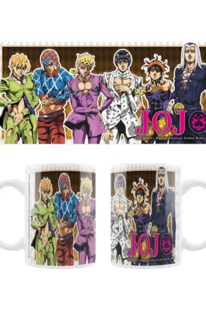 Bestel Nu JoJo's Bizarre Adventure Part 5: Golden Wind Ceramic Mug Main Characters