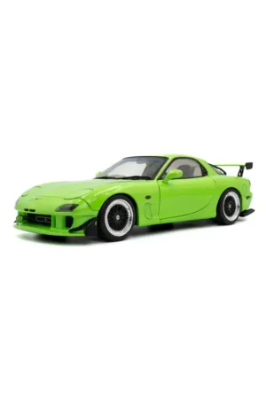 Mazda rx7 fd3rs solido works neon green 1999 1/18 Miniatuur Uitverkoop