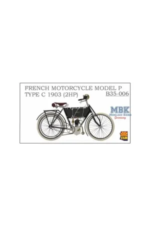 French Motorcycle Model P - Type C (1903) Schaalmodel Bestel Nu
