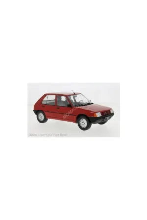 Peugeot 205 1984 red Miniatuur Betrouwbaar