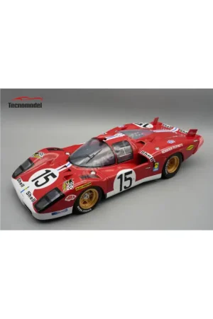 Ferrari 512 filipinetti 15 parkes/muller 24h du mans 1970 Miniatuur Premium