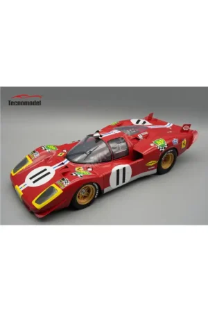 Ferrari 512 filipinetti "nart - north american racing team" 11 posey/bucknum 24h du mans 1970 4th Uitverkoop