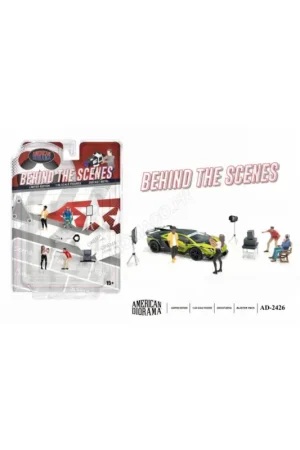 Figure set: characters with accessories "behind the scene 1" Figuren Dagaanbieding