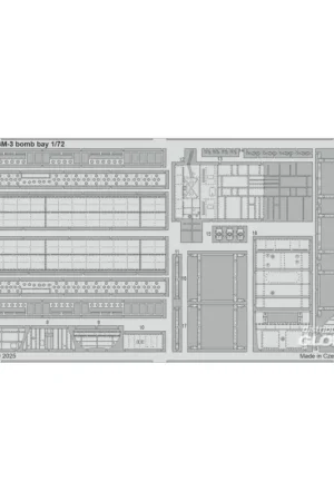 Decal TBM-3 bomb bay HOBBY BOSS Speciale Aanbieding
