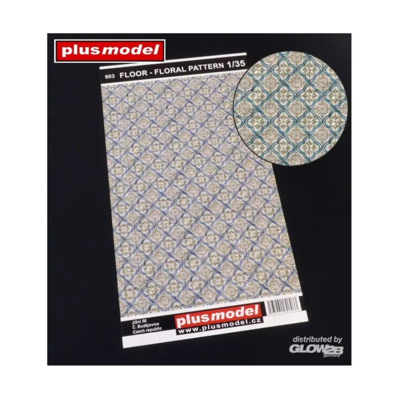 Decal Floor – floral pattern Fabrieksprijs