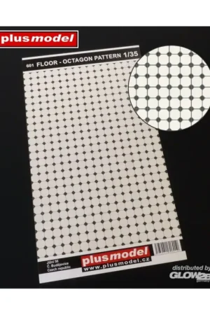 Decal Floor – octagon pattern Snelle Levering
