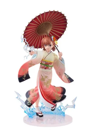 A Certain Scientific Railgun T - 1/7 Mikoto Misaka Furisode Kimono Ver. 28cm Figuurtje Shop Nu
