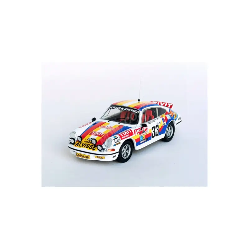 Exclusieve Aanbieding Porsche carrera rs 33 nicolas koob/nico demuth monte carlo rally 1976 Miniatuur